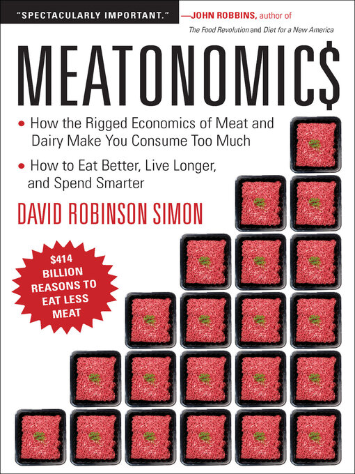 Nimiön Meatonomics lisätiedot, tekijä David Robinson Simon - Saatavilla